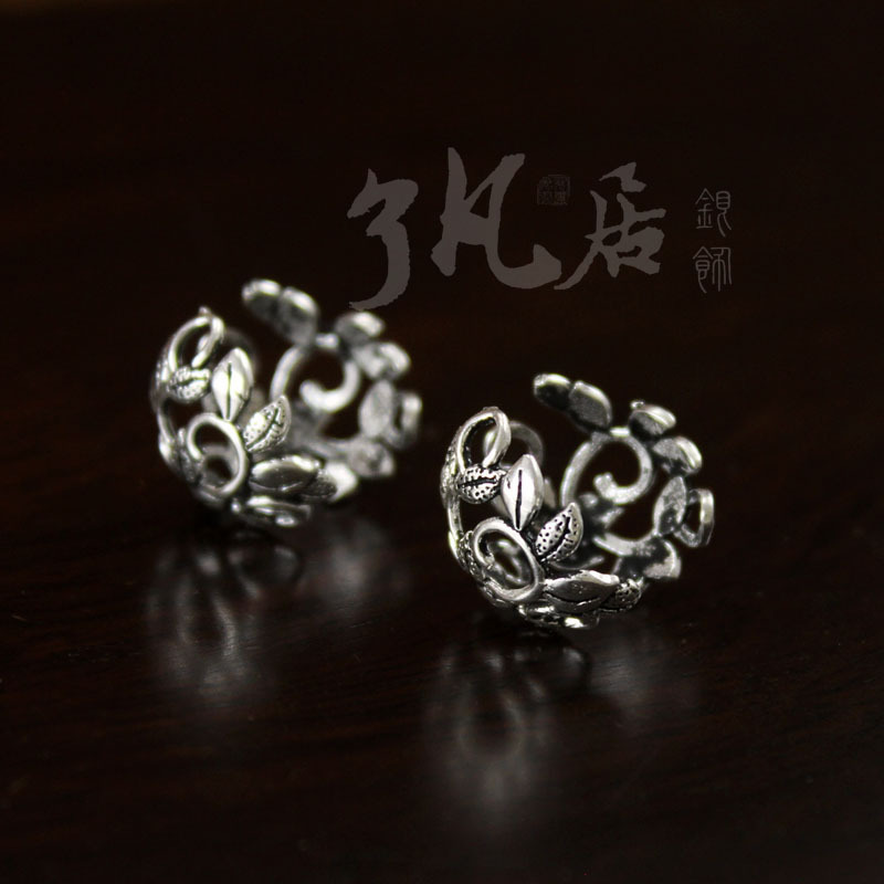 S925 sterling silver receptacle sterling silver hollow vine wrapped…