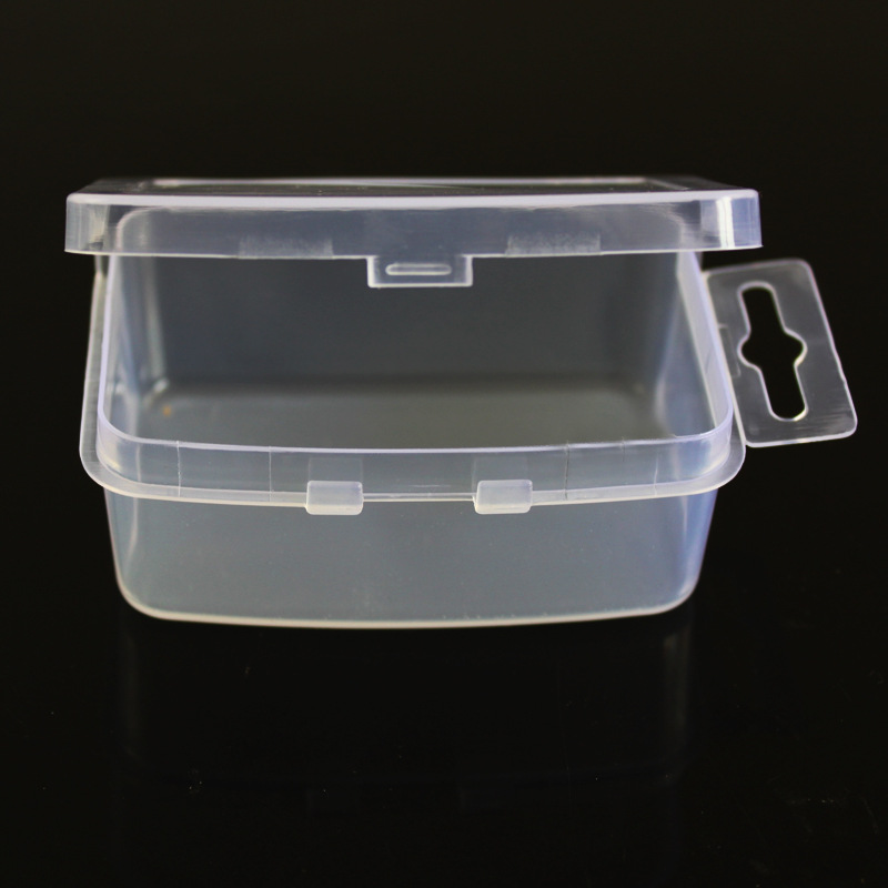 厂家批发中号pp包装盒塑料 直销长方形带盖包装塑料盒