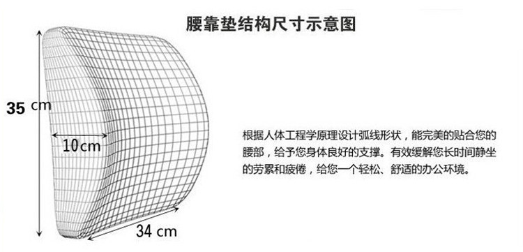 汽车电动按摩腰靠车载创意护腰垫办公室舒适座椅靠背四季通用厂家详情39