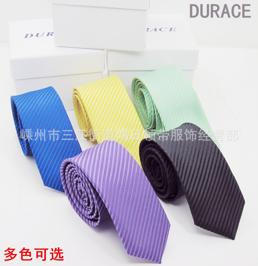 5CM Korean Edition men and women necktie marry fashion student Casual tie Solid student necktie
