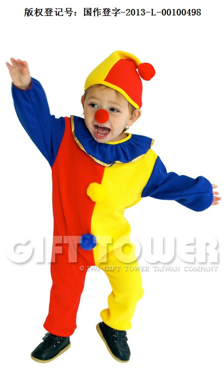 Festival House S-0001 Clown Costume Party Halloween Playful Performance Children's Costume Masquerade Ball Sleeping Bag detail image 4
