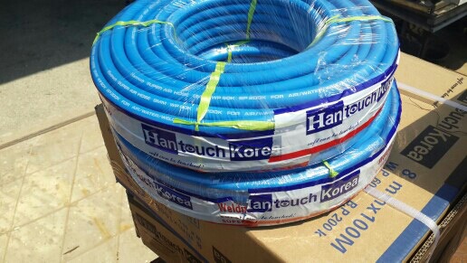 韩泰HANTOUCH精品高压氧气管 耐油耐酸碱200KG爆破压力