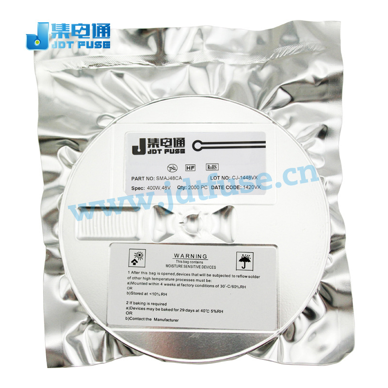 SMAJ48CA  双向TVS瞬变抑制贴片二极管48V全新原装现货生产厂家