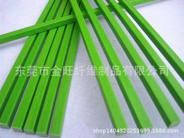 厂家批发多规格实心正方形玻璃纤维棒 轻质高强，耐高低温玻纤棒