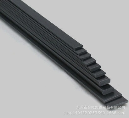 优质1*10mm碳纤维片 轻质高强，高韧性，碳纤维片 模型配件