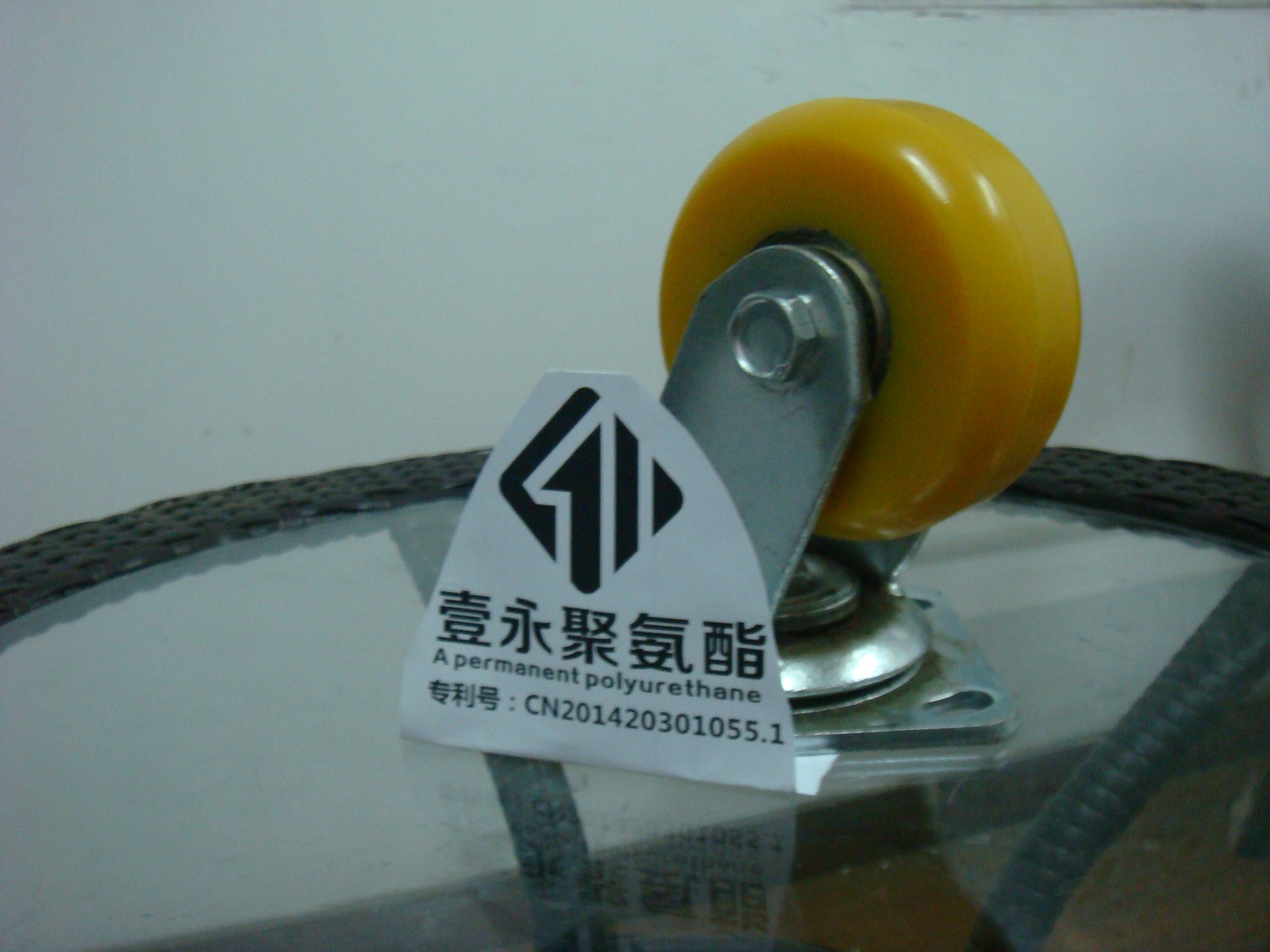 厂家直供4寸聚氨酯四寸脚轮 万向轮 前行轮