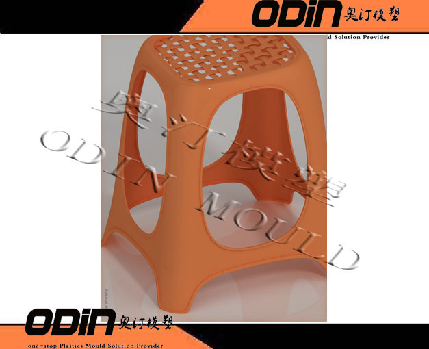 2024新专业家居塑料模具儿童凳模具设计开发出口