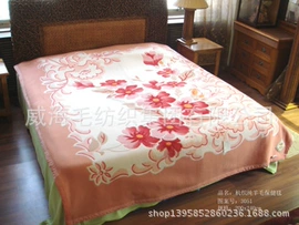 羊毛/羊绒毯;绒毯;竹纤维毯