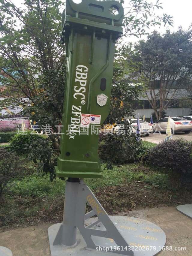 工兵破碎锤 炮头  挖机配件 水山T250钎杆140适用20-30吨配 柳工