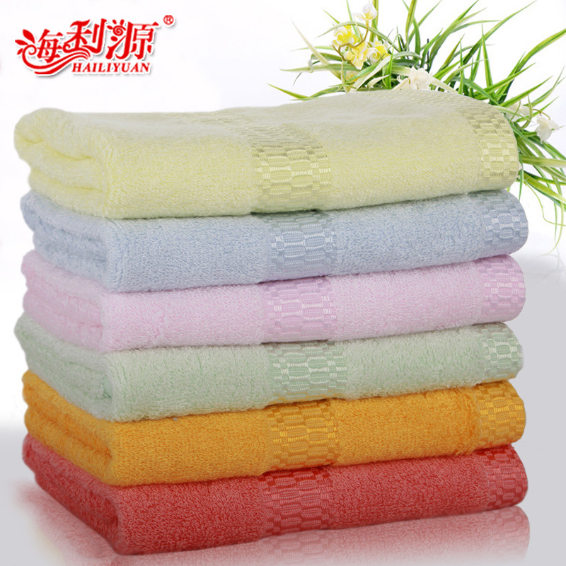 Bamboo fiber water uptake towel 34*70CM 100 gram Wholesale towel Towel manufacturer Couple towel