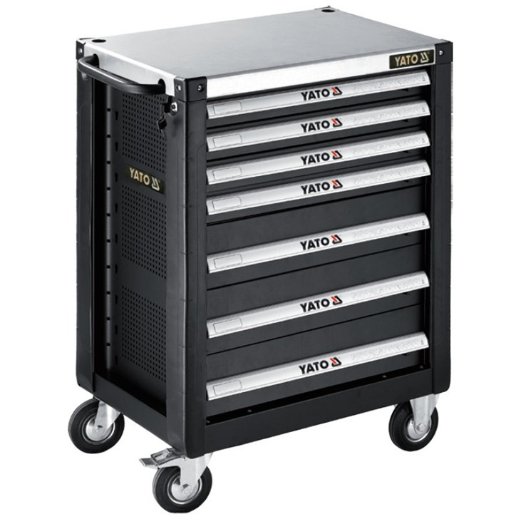 易尔拓 YATO YT-0904 七抽屉工具车 工具车 带刹车