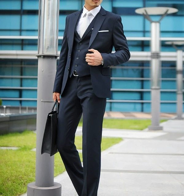 Комплект, модный костюм, корейский стиль, slim fit