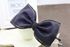 Double-layer hairgrip with bow, headband, hair accessory, Korean style