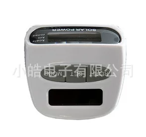 02T genuine goods solar pedometer environmental protection lightweight household sports equipment fitness running device can be printed logo