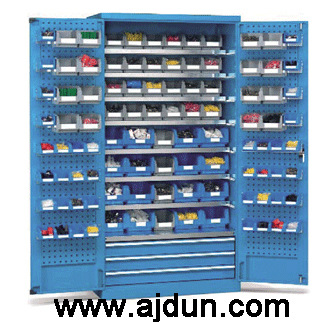 挂板置物柜B CGD106018-5 工厂车间板挂式储存放置安全置物柜