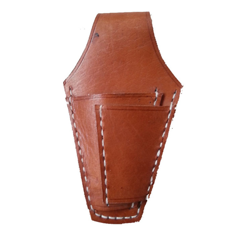 厂家批发考古用铲套 电工钳套 二联 钳子套 皮套牛皮钳套