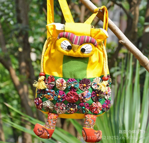 Cloth, cartoon backpack, card holder, school bag, wholesale