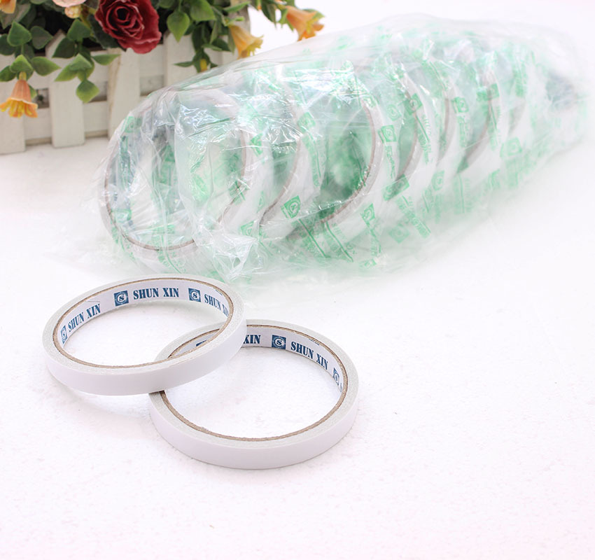 批发双面胶 白色双面胶 强力薄胶带 双面胶带 文具配货