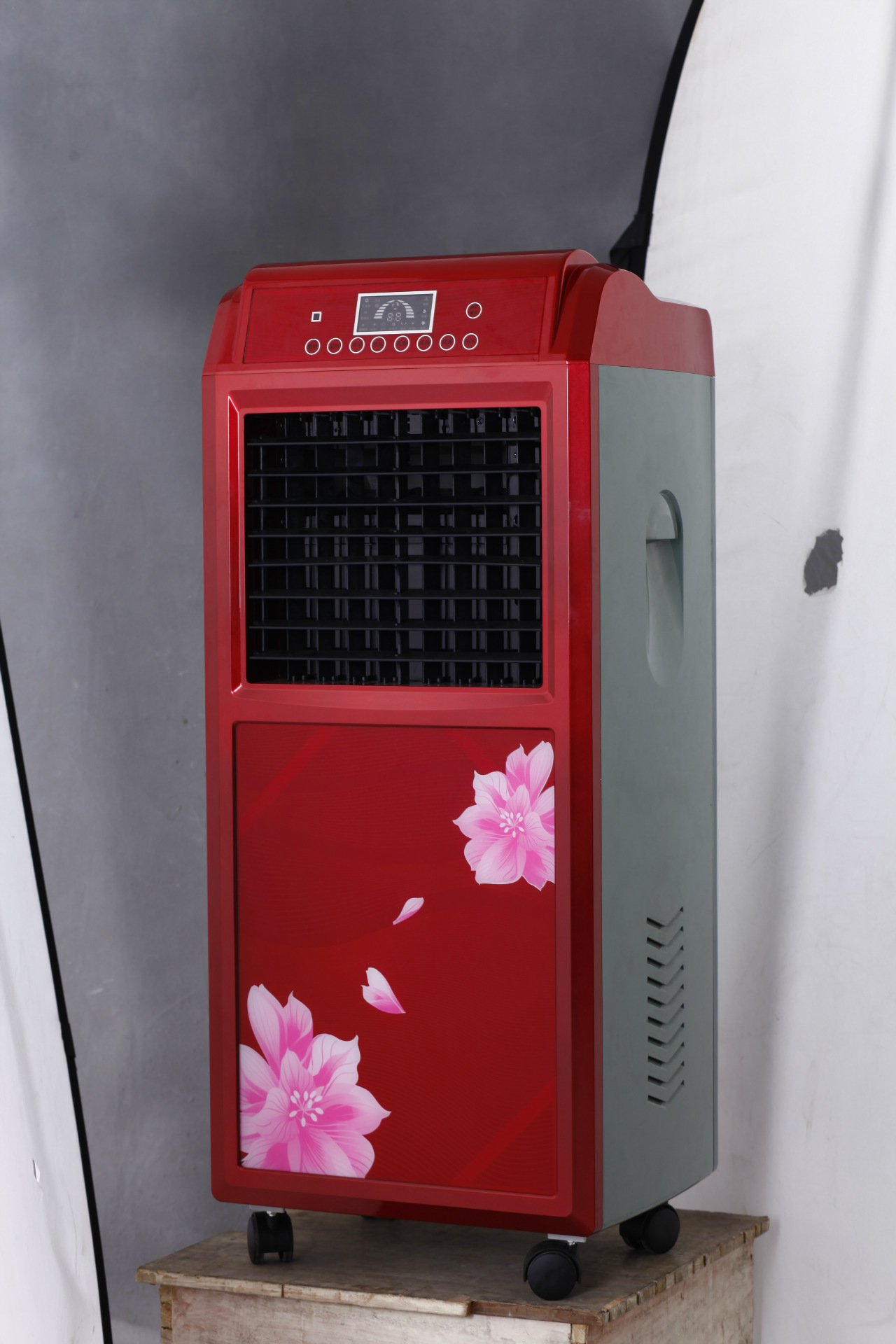 菊花空调扇制冷器冷风机家用宿舍风扇单冷型加湿小型移动水冷空调|ru