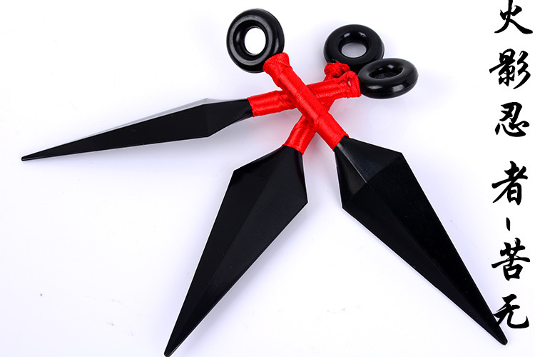 塑料三支小苦無卡裝-主