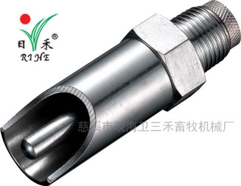 3/4六分管钝不锈钢钢帽公猪大流量自动猪水咀养殖业机械饮水嘴