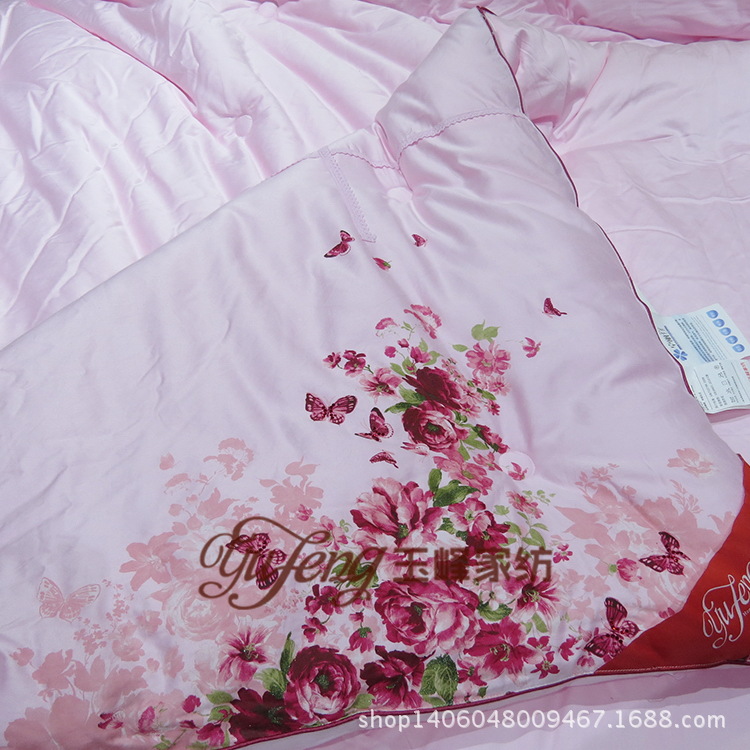 莫代爾印花蠶絲被2