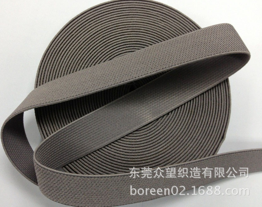 生产厂家 斜纹松紧带 弹力带 服装松紧带 涤纶松紧带 针织松紧带
