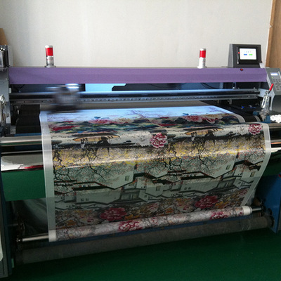 major machining Real silk Fabric Digital Printing Imported Ink Digital Injection machining Printing silk