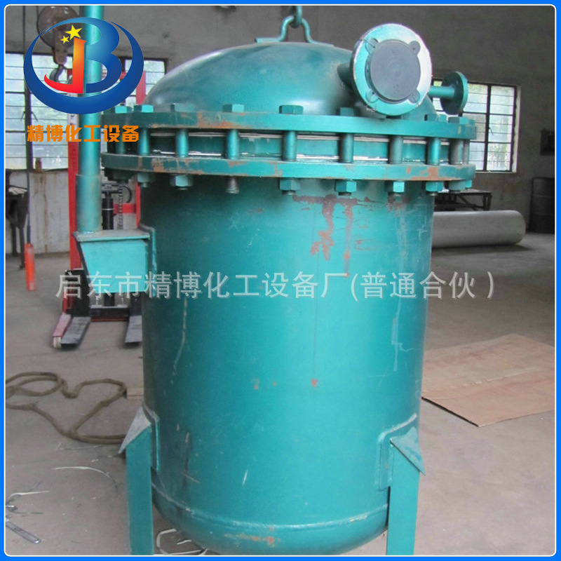 袋式过滤器厂家供应 钢衬不锈钢多袋式过滤器 大型金属过滤器