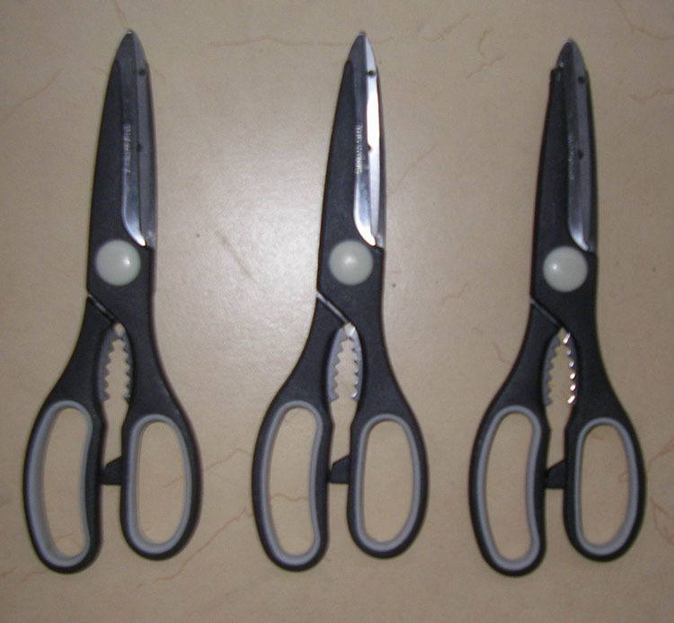 不锈钢剪刀，办公剪，学生剪，民用剪，橡塑柄厨房剪KS-9110H