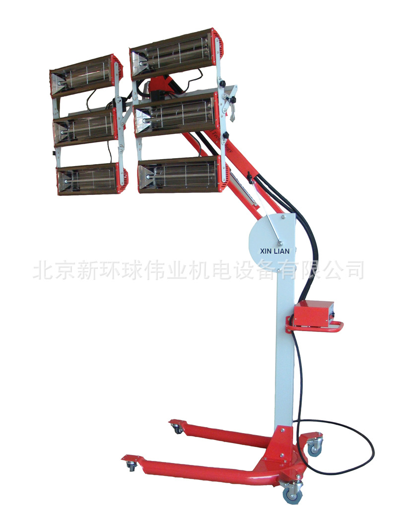 6、六管调温红外线烤漆机 汽车车漆面漆烤漆灯A6Q/C/H