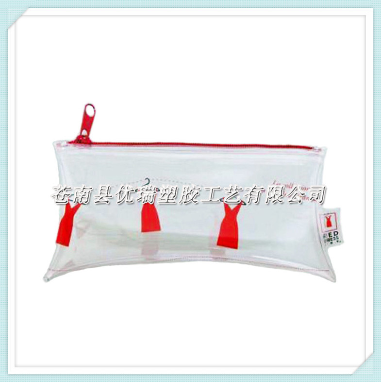 hj-2581 透明pvc包装拉链袋_副本