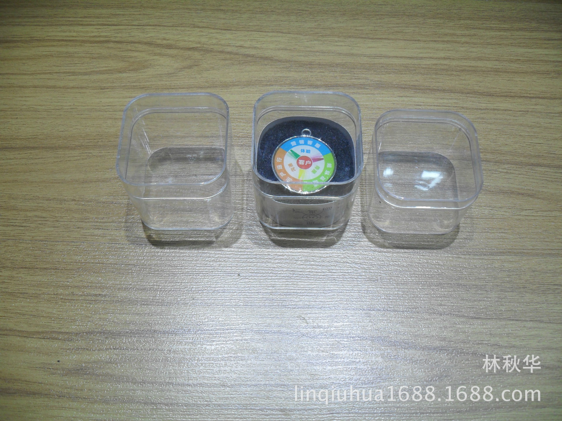 供应数码产品 纪念品透明水晶包装盒 蓝牙耳机圆筒塑料包装盒