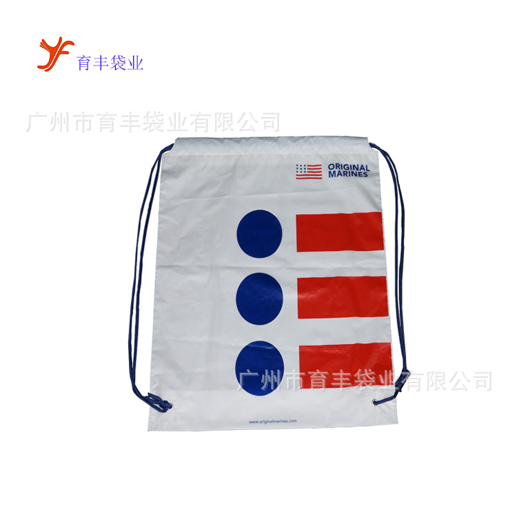 广州塑料袋 束绳塑料袋 可生物降降胶袋 双肩背塑料袋