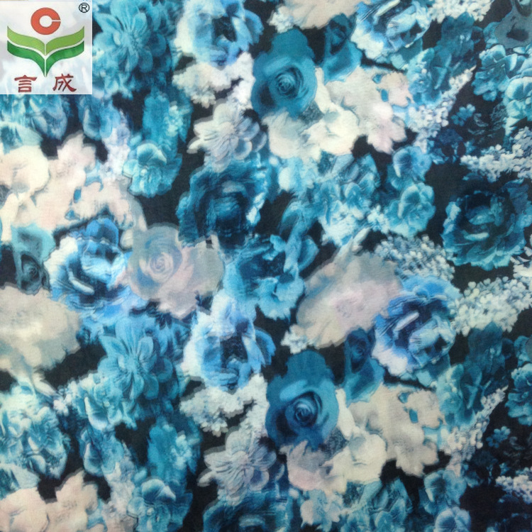 3D效果印花 双层面料对接效果