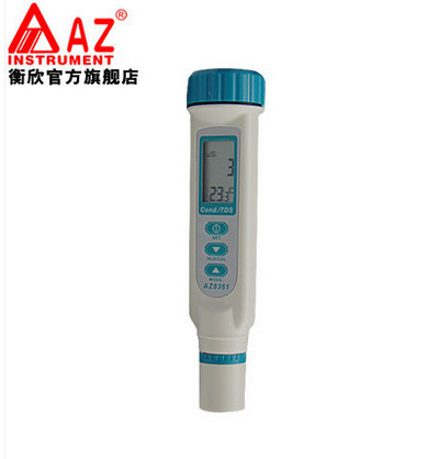 台湾衡欣 AZ8361便携式TDS水质测试笔 TDS检测笔电导率带温度补偿