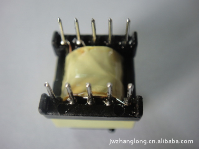 安规纯铜工作效率高温度低厂家低价直销EE13 卧式5+5PIN变压器