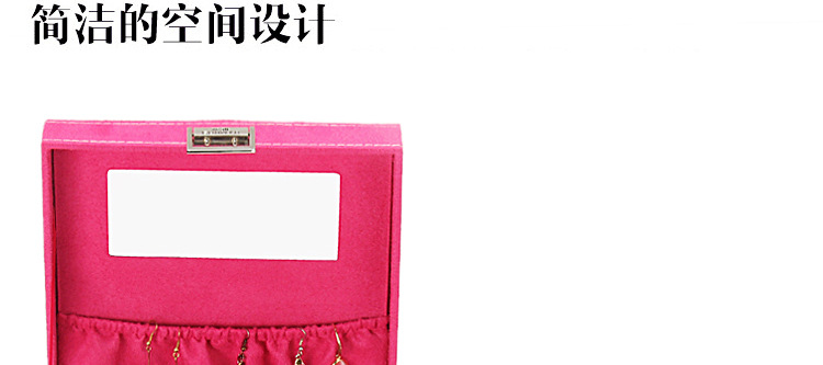 New Velvet Jewelry Box Small Square Double Velvet Storage Box Jewelry Box Storage Box  Wholesale Nihaojewelry display picture 33