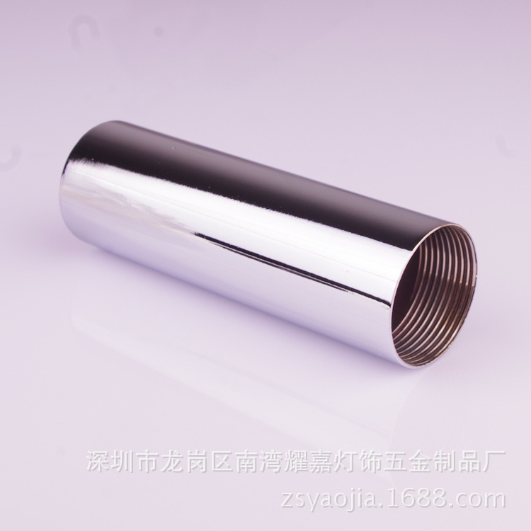M32车牙水管 台灯落地灯内牙直管直杆连接杆 两头车牙水管直管