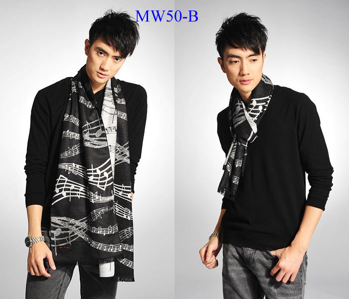 Pure Cotton Brushed Scarf - Image 1