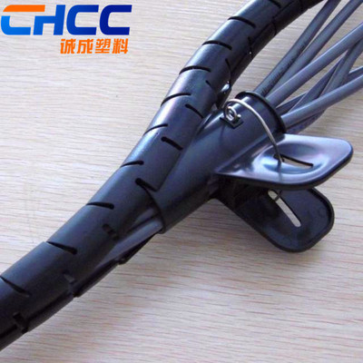 廠家批發包線管 理線管 纏繞管 集線拉鏈 集線收納管 束線器40mm