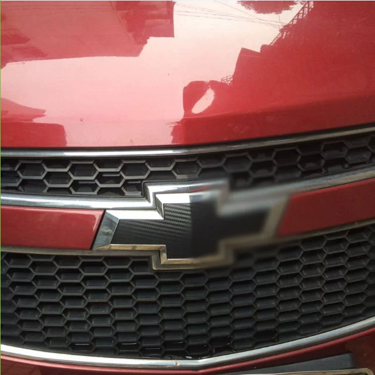 Наклейки дляModified автомобиля KLD spot, расходные материалы для автомобиля Cruze карбоновые волокна передняя и задняя метки