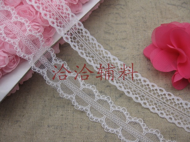 5款无弹蕾丝花边 DIY 服饰内衣花边辅料 单边/双边