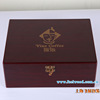 supply Wine Glass Packaging box Glass Cup Wooden Box,Paint wooden box