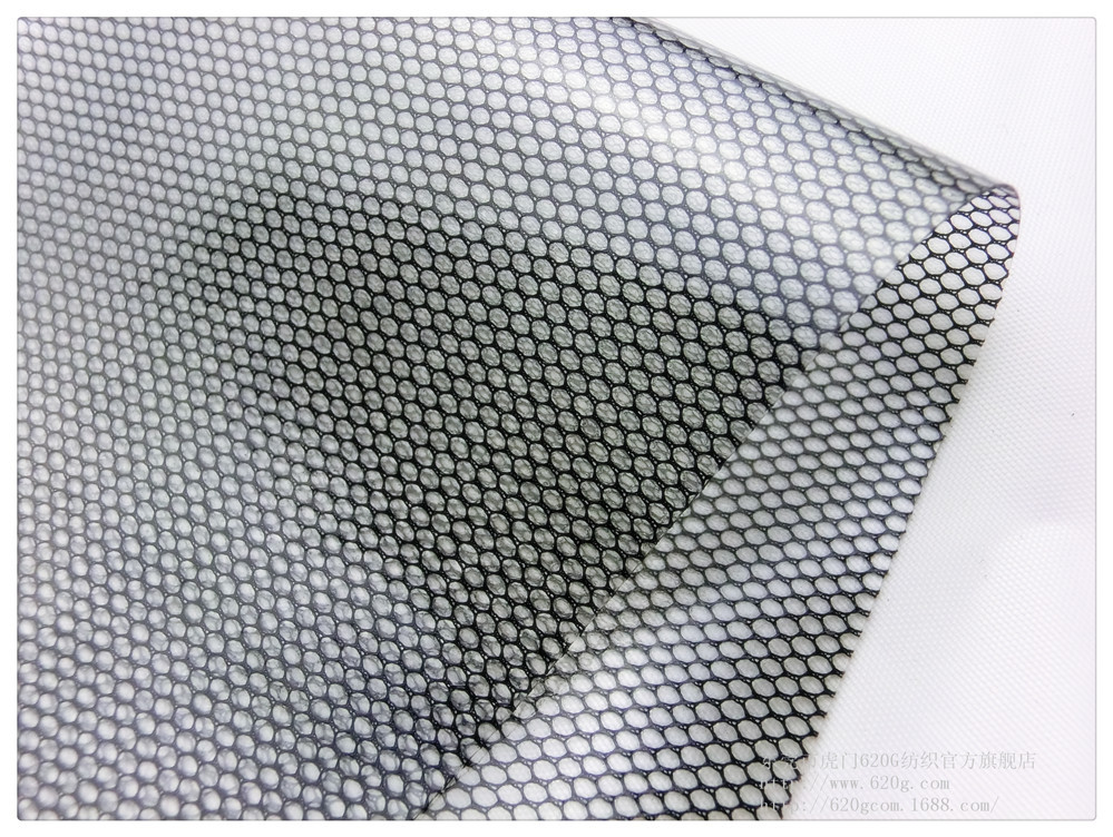 透明pvc蚊帐网 防水小六角网 小手袋透明网布