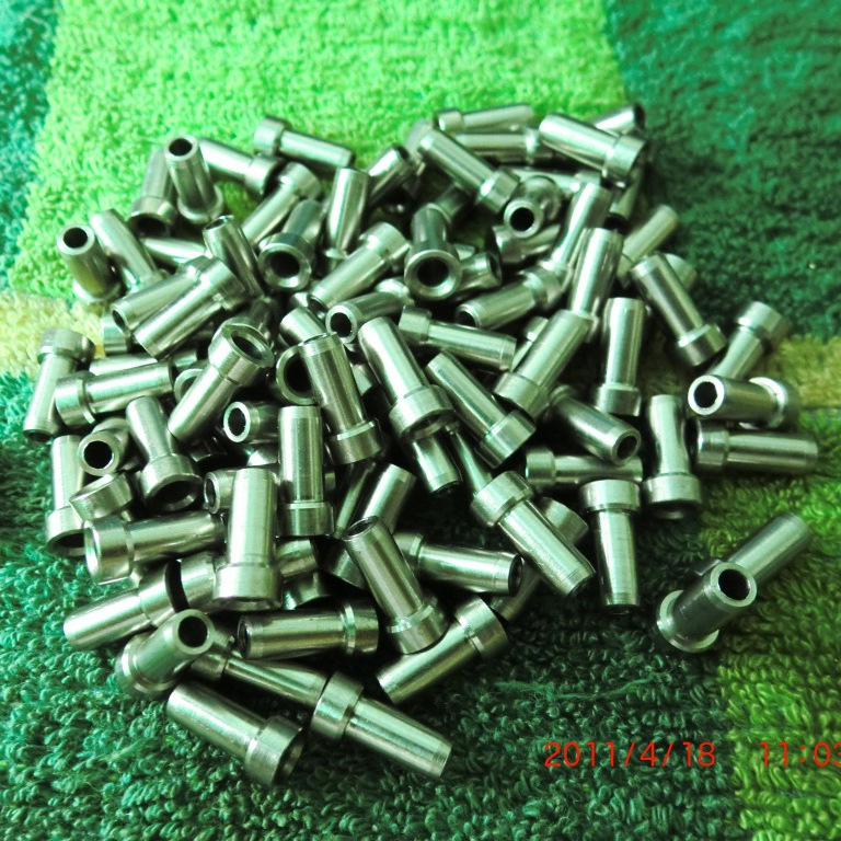 红光笔通光笔红光仪金属外壳体不锈钢插芯套管座来图来样加工定制