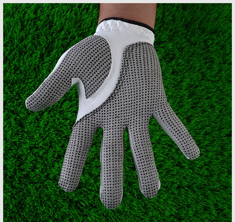 Găng tay golf PGM da cừu chống trượt dành cho nam — Tay trái cỡ 27 chi tiết 14