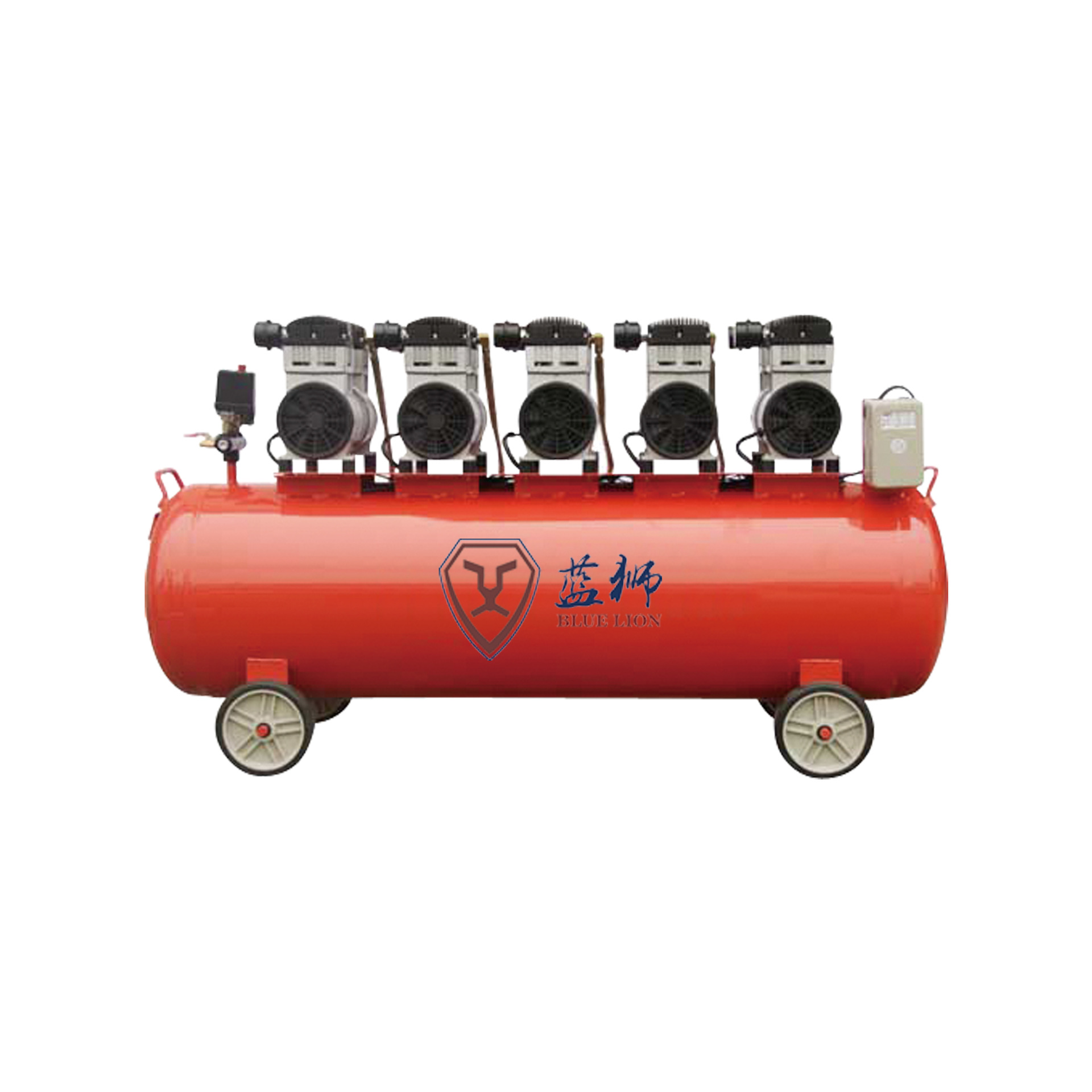 活塞式无油空压机制氧医品工业品实验更静更洁净长寿命 BW1505/7