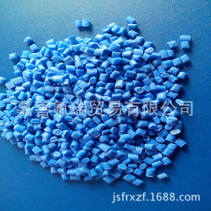 供应进口ETFE蓝色颗粒  f40再生蓝色注塑级料 电线用ETFE颗粒料