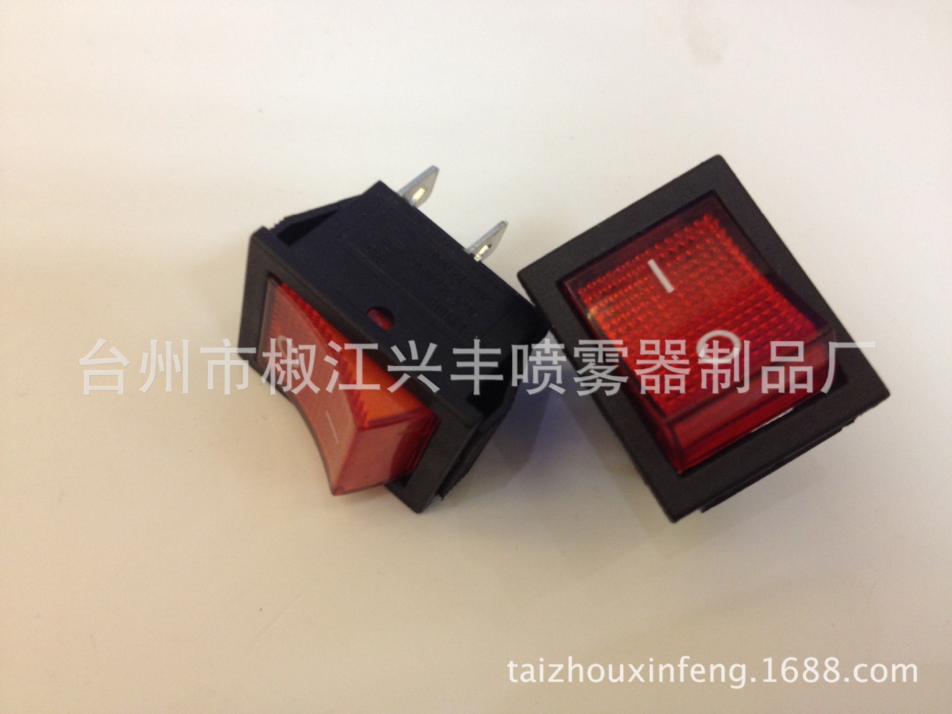 DKG-02 电源方开关 电动喷雾器方开关 2脚